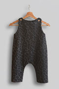 Salopette van Denim met Panterprint